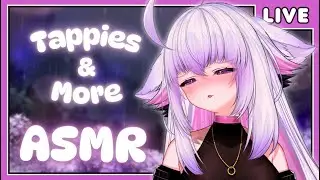 🌺【3DIO ASMR】Cute Tingles! Tappies, Whispers and POP-ROCKS! ✨【Live VTuber】
