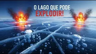 Frozen Methane Bubbles ❄️ O Lago Que Pode Explodir! 💥 #Mist&eacute;rio #Ci&ecirc;ncia #Natureza