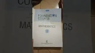 math mtg foundation book class 7 very hard book