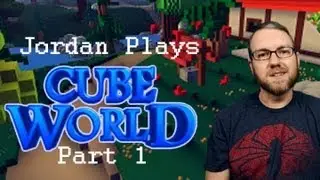 Cube World Part 1 - Building a character, general overview and heading to town