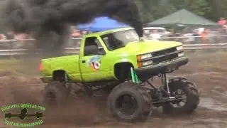 68 PSI BOOST DIESEL CUMMINS IN A CHEVY!!!   TURBO MUD TRUCK!!!   WOW!!!