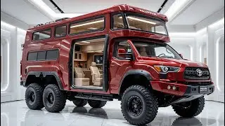 Inside the Ultimate Toyota Double Decker 6x6 Camper 2026