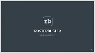RosterBuster App - The #1 Airline Flight and Cabin Crew App