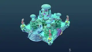 Atlantis - Fantasy Castles 3D Icons