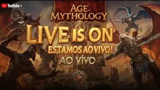 🔥1vs1 TÁ ON. POSEIDON TIME -  AGE OF MYTHOLOGY RETOLD 1v1 RANKED! VEM VER O CAOS DIVINO AO VIVO! 🔥
