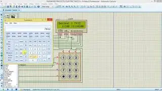 Converting decimal to binary Microcontroller Project