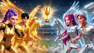 Golden Family VS Silver Family 🐎 RUMI Gets Horse Racing Championship 🏆 KPOP Demon Hunters Animation