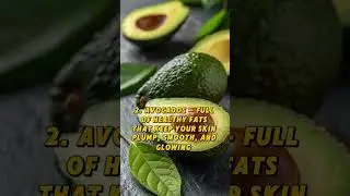 The Most Powerful Anti-Aging Foods Nature Gave Us! #healthyaging #wellness #antiaging #naturalbeauty