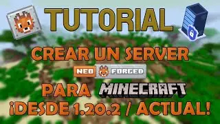 C&oacute;mo HACER un SERVER de NeoForge para Minecraft (DESDE 1.20.2 A LA &Uacute;LTIMA)