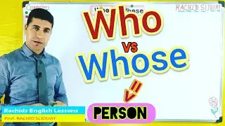 Relative Pronouns | Who or whose?!
