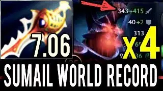 SumaiL [Terrorblade] 1400+ GPM/XPM World Record Most Epic Comeback with Divine Dota 2
