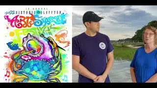 Historic Bluffton arts and seafood festivals street fest￼ 2022