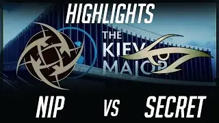 NiP vs Secret The Kiev Major 2017 EU Highlights Dota 2
