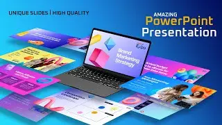 free ppt template view #powerpoint🔥Brand Marketing Strategy #template #presentation #animation