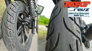 MRF Revz 120/80 r17 Tyre Review | Radial Tyre
