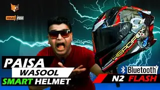 Paisa Wasool Bluetooth Wala Helmet😍 New Headfox N2 Flash | Best Budget Bluetooth Helmets Under 5000