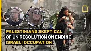 PALESTINIANS SKEPTICAL OF UN RESOLUTION ON ENDING ISRAELI OCCUPATION`