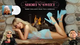 Sabrina Carpenter &ldquo;Short N Sweet&rdquo; Target Exclusive Deluxe Pearl Vinyl Unboxing
