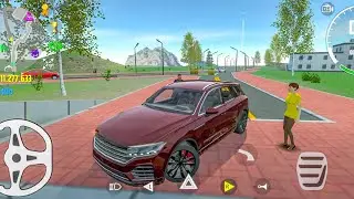 Car Simulator 2 - Driving my Luxury Car on Offroad - Volkswagen Touareg - Car Games Android Gameplay