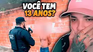 TOMOU ENQUADRO COM 13 ANOS