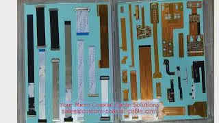 20498-050E-41 I-PEX 20849-020E-01-S bulk micro coax cable FEP jacket low friction Fuse Cable Cable A