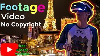 Footage Video Cinematic,City,Urban, Street,Drone,Sky,Traffic,Light Build, No Copyright