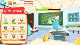 Bad Student: School Prank Gameplay | Chemistry | Wednesday | NEW UPDATE