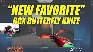 TENZ REACTS TO NEW RGX SKINS: RGX BUTTERFLY KNIFE
