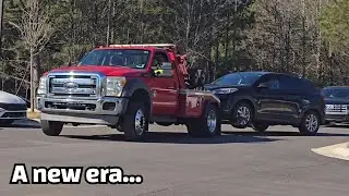 1st time using the F450 wrecker 👌🏽