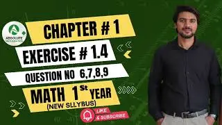 First year Math exercise 1.4 question no 6,7,8,9 ||  Chapter 1||new Book 2025 ||complex number