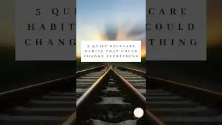 5 Quiet Self Care Habits That Could  Change Everything #selfcarehabits #slowliving #luxevelorie