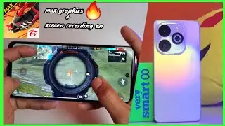 Infinix Smart 8 Free Fire Max Test 🔥 - Smart 8 free fire max test !