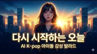 🎵다시 시작하는 오늘 🎵 시네마틱 K-POP 아이돌 발라드 (Original AI Song)