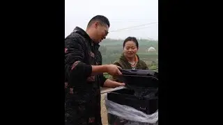 谁家老公钓鱼工具越来越多，早起阿波准备外出钓鱼，燕子简单煮几根东北玉米吃，香甜可口，喜欢的朋友们可以试试#我的乡村生活 #东北玉米 #美食分享