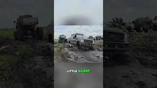 Эпическое езда по грязи: внедорожники с увеличенным клиренсом покоряют глубокую грязь!