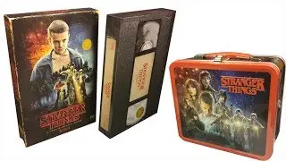 Stranger Things Season 1 VHS-Style Blu Ray and Lunchbox Review