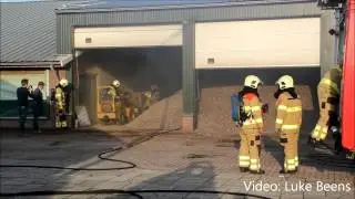 Broei in oplag kippenmest snel onder controle gebracht  24 08 2014