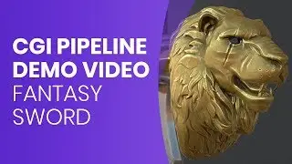 CGI Pipeline Demo Video - Medieval Fantasy Sword | ASSIST Software Romania