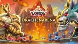 Lords Mobile Drachenarena deutsch - Killing Spree mit halber Mannschaft! Geht das gut? Uncut