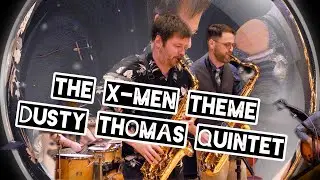 X-Men Theme Song '90's cartoon series - Jazz Quintet #jazzcovers #saxophone #tvthemes
