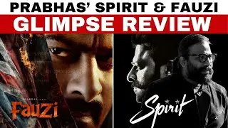Обзор аудиотизера SPIRIT | Анализ названия Fauzi | #OneBadHabit | Прабхас | Сандип Р. Ванга | Хану