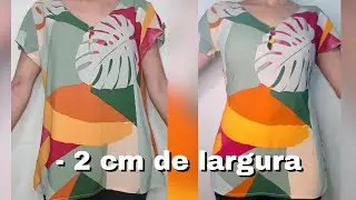 Como apertar blusa larga sem MÁQUINA DE COSTURA / Diy