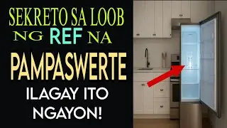 Ilagay mo lang ito sa loob ng Ref.Simpleng Paraan para Dumaloy ang Swerte sa Bahay.#swerte #fengshui