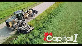 Wing mounted mower by Capital I Industries