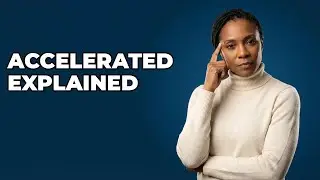 What Is The Meaning Of An Accelerated Degree?