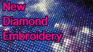 Diamond embroidery|process in time lapse| Алмазная вышивка | Алмазная мозаика | процесс в time lapse