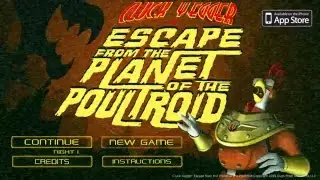 Cluck Yegger in Escape From The Planet of The Poultroid - Night 1