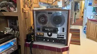 Playing My New Teac A-4070G  Vintage 1970's Reel to Reel