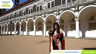 Ein Besuch im Dresdner Stallhof: August der Starke erz&auml;hlt