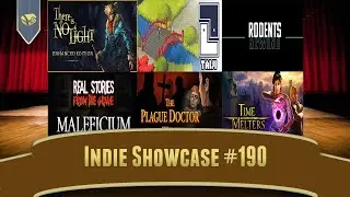 Indie Game Showcase 190 | There is No Light, Taiji, Rodents Rewind, Time Melters, Maleficium,